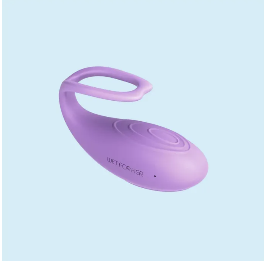 rockher - a vibrating bullet in lilac