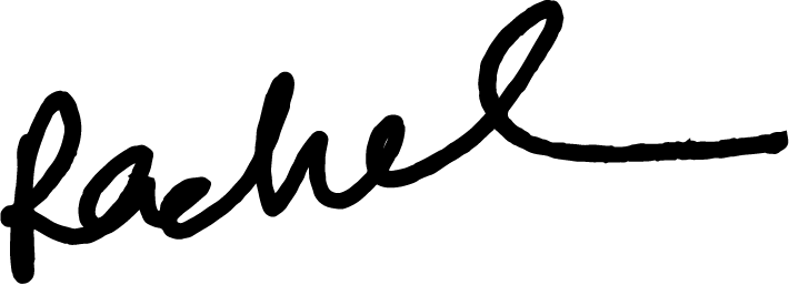 Rachel's signature