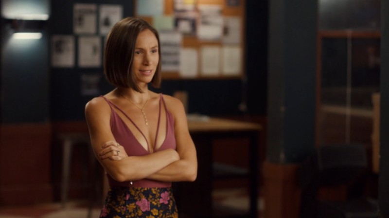 Waverly crosses her arms at her two favorite ladies.