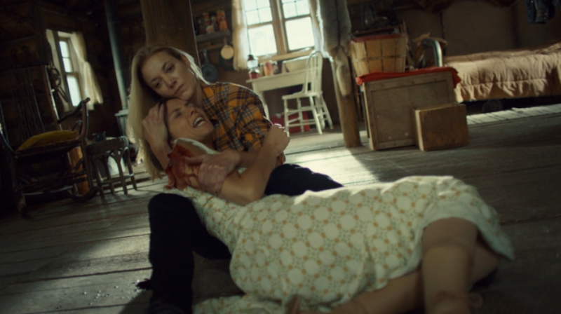 Jolene holds Waverly while she cries