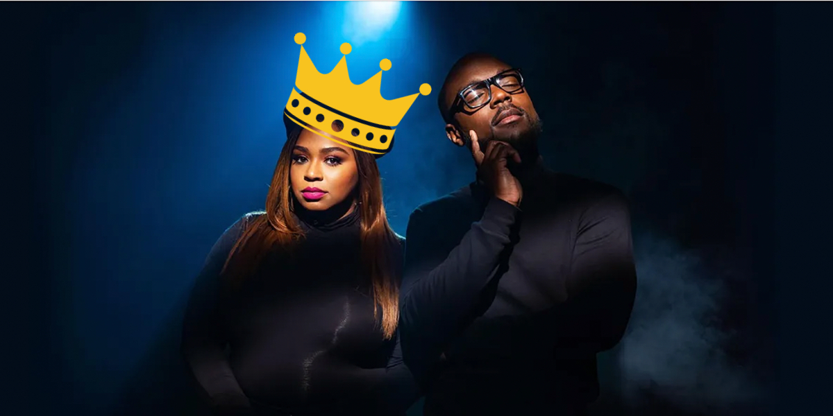 The comedy duo Crissle West and Kid Fury of the podcast 