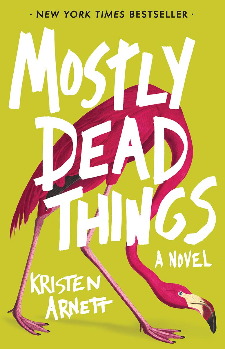 Books with lesbian sex: Cover art of Kristen Arnett's "Mostly Dead Things,"