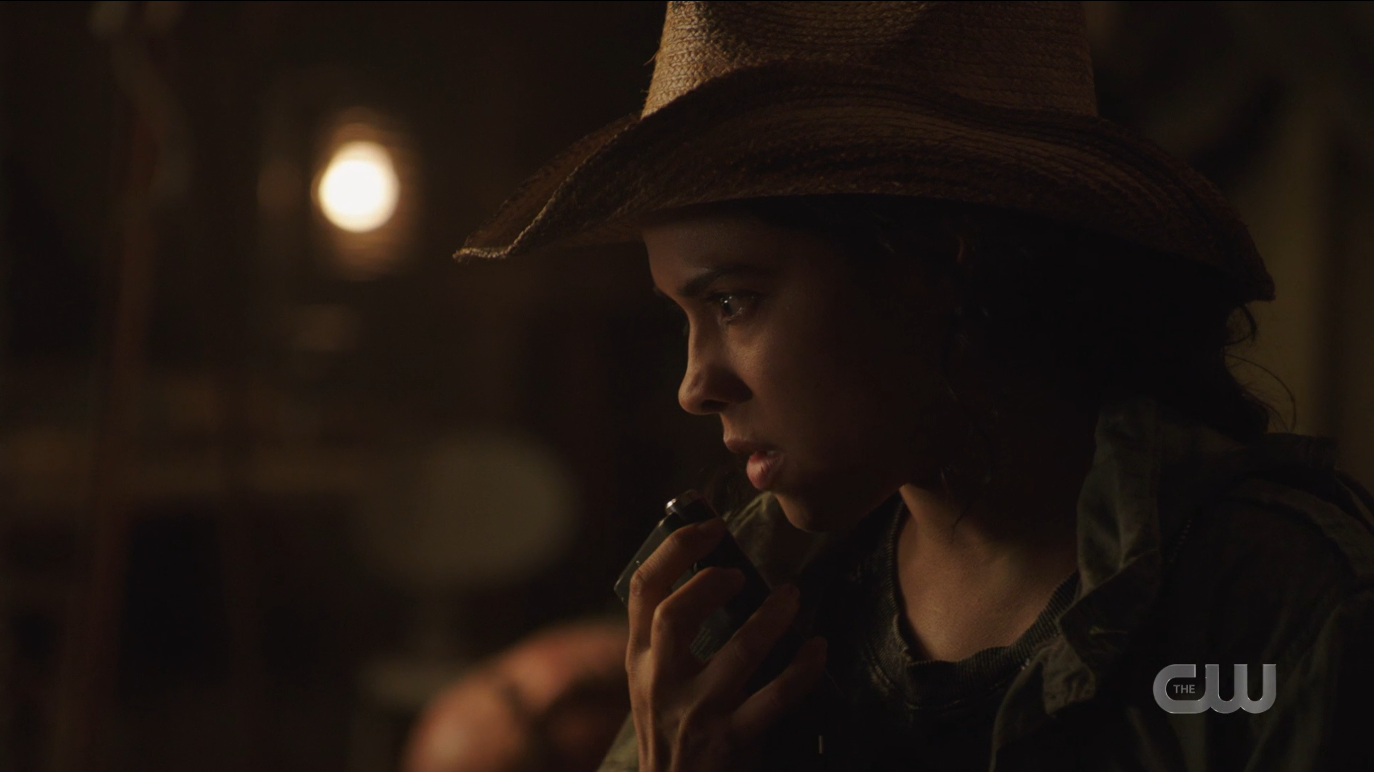 Legends of Tomorrow recap: Spooner talks into her walkie.