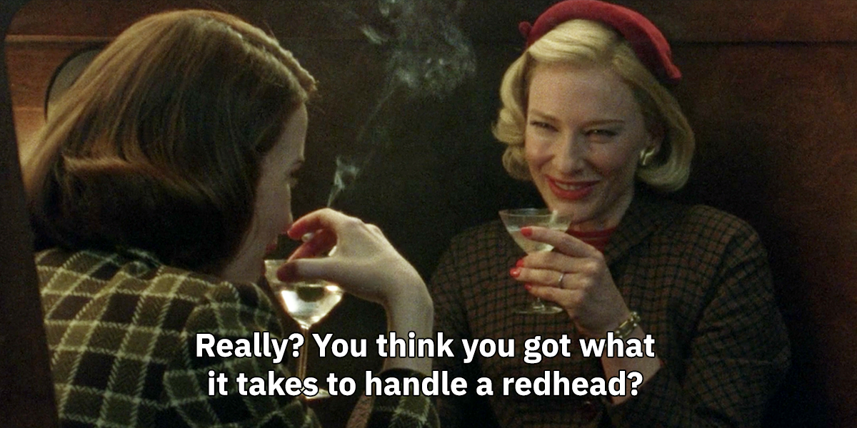 Carol asking Abby, 