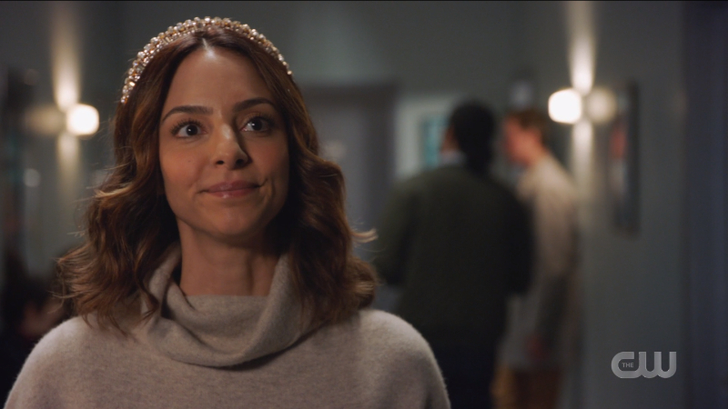 Zari looks exasperated.