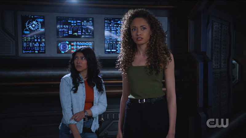 Astra and Spooner realize they're alone on the ship