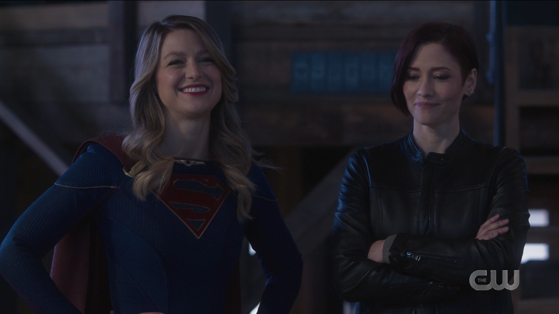 Supergirl 608, The Danvers Sisters: Kara and Alex laugh together