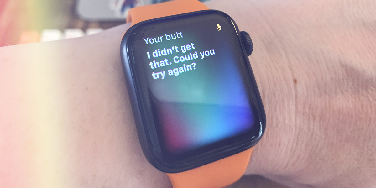 A photo of Heather's Apple Watch. She says 