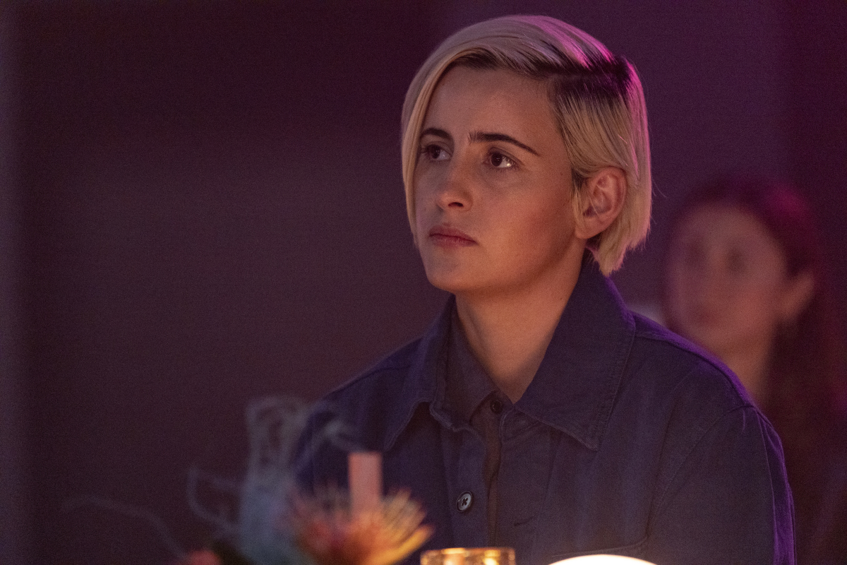 208 - Launch Party Jacqueline Toboni as Finley in THE L WORD: GENERATION Q “Launch Party”. Photo Credit: Paul Sarkis/SHOWTIME.