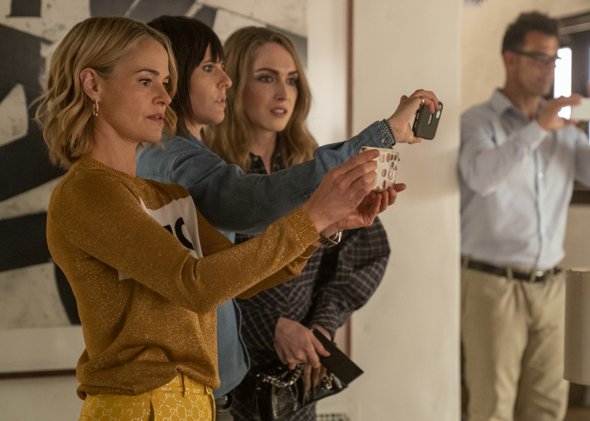 209 - Last Dance (L-R): Leisha Hailey as Alice, Katherine Moennig as Shane and Jamie Clayton as Tess in THE L WORD: GENERATION Q “Last Dance”. Photo Credit: Liz Morris/SHOWTIME.