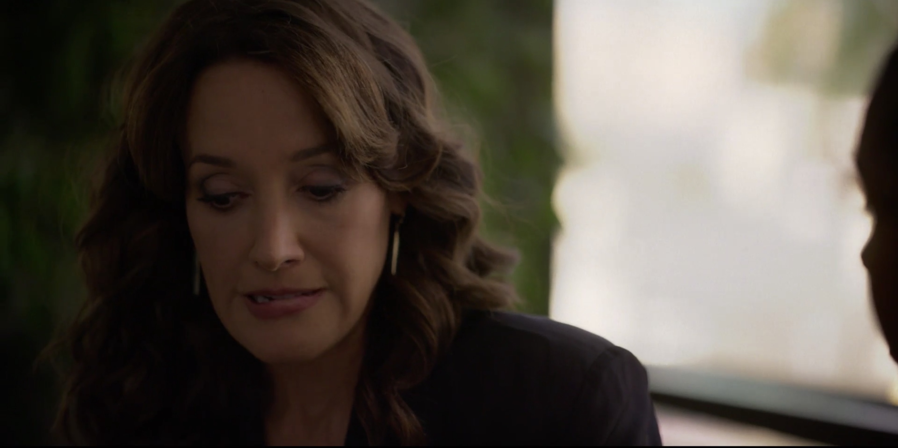 Bette biting her lip