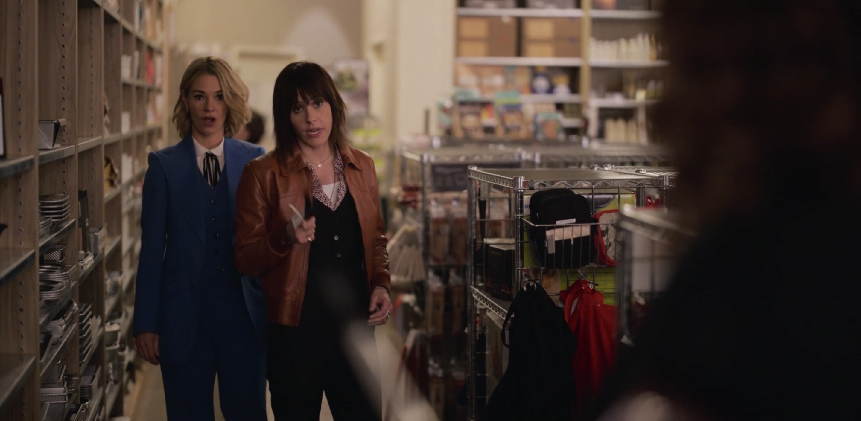 Shane and Alice in the store