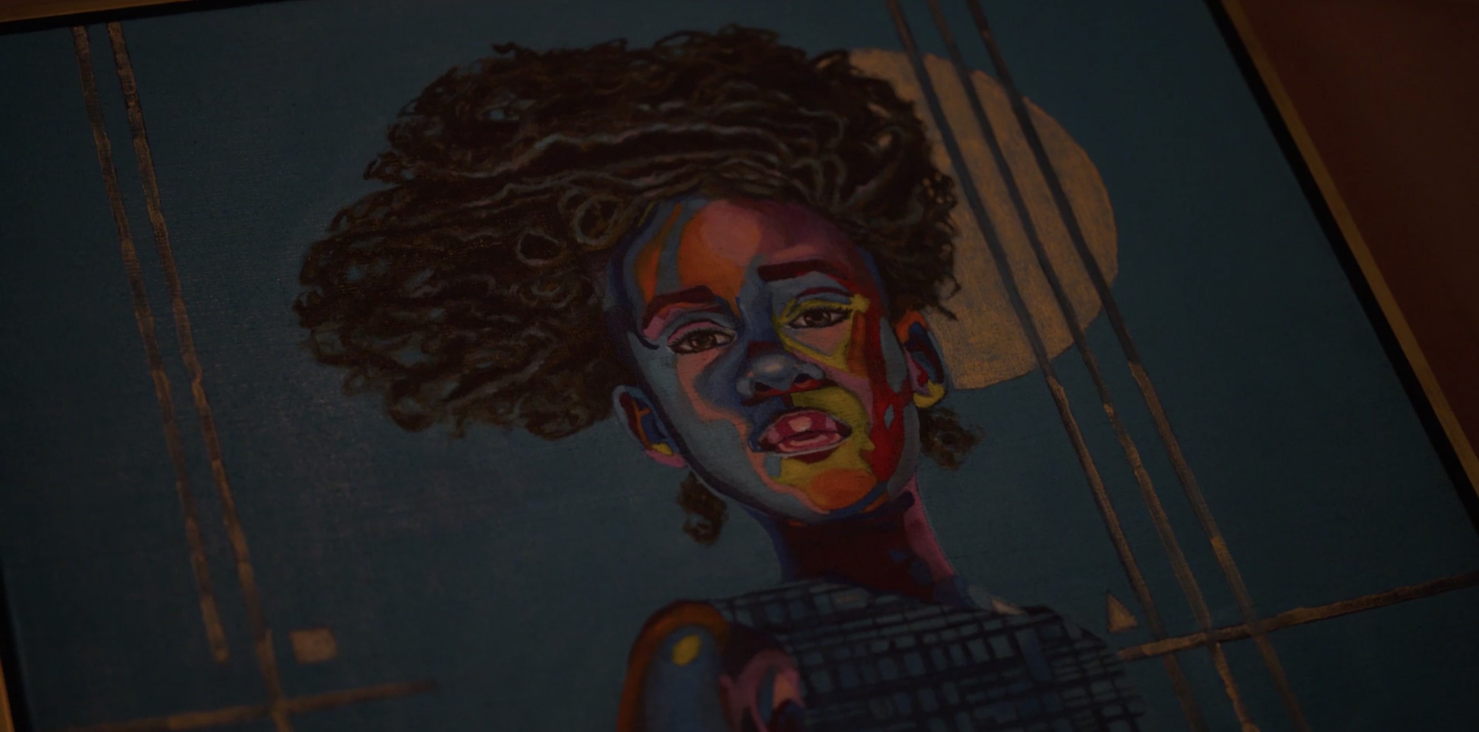 painting of angie
