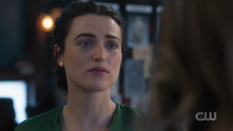 Lena looks helplessly at Kara