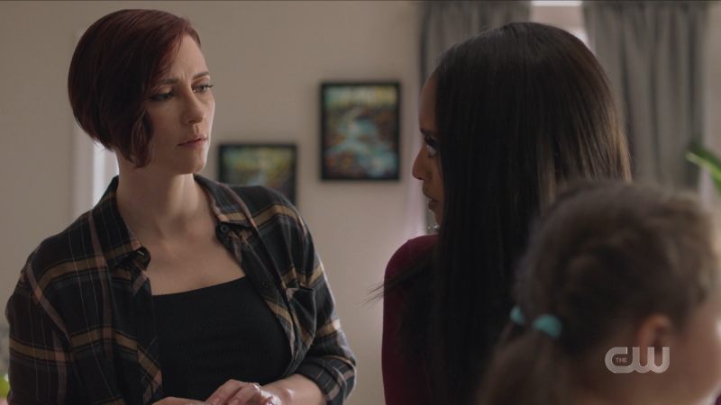 Alex and Kelly exchange glances
