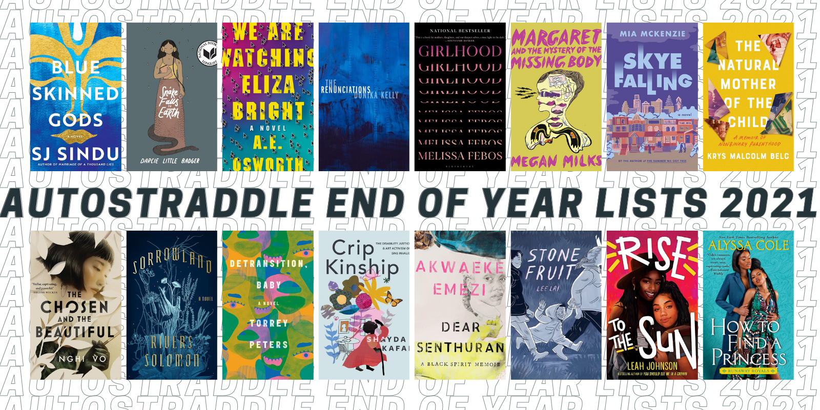 a collage of photos of the best queer books of 2021