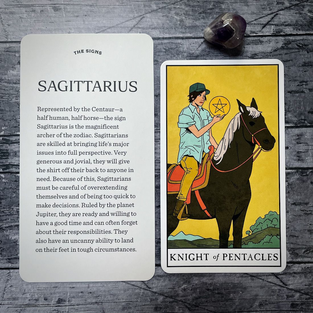 Knight of pentacles