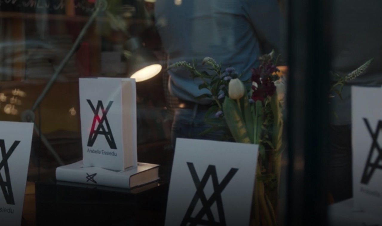 January 22nd in the store window of "I may Destroy You"
