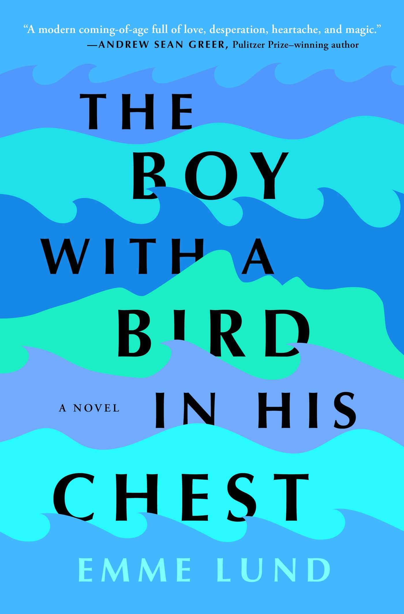 book cover for The Boy with a Bird in His Chest by Emme Lund
