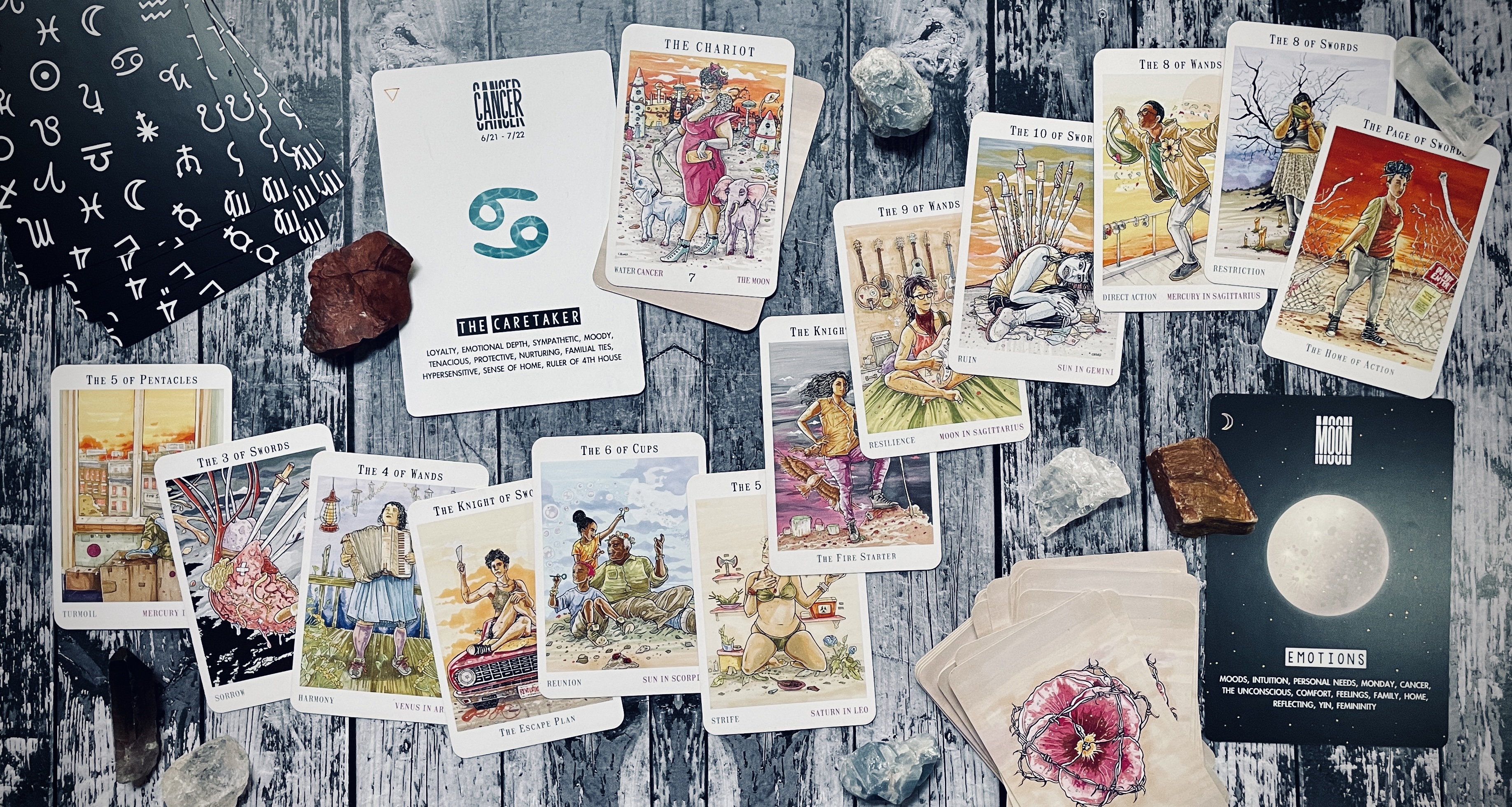Queer Tarotscopes for Cancer Season 2022: What Are You Holding Back?
