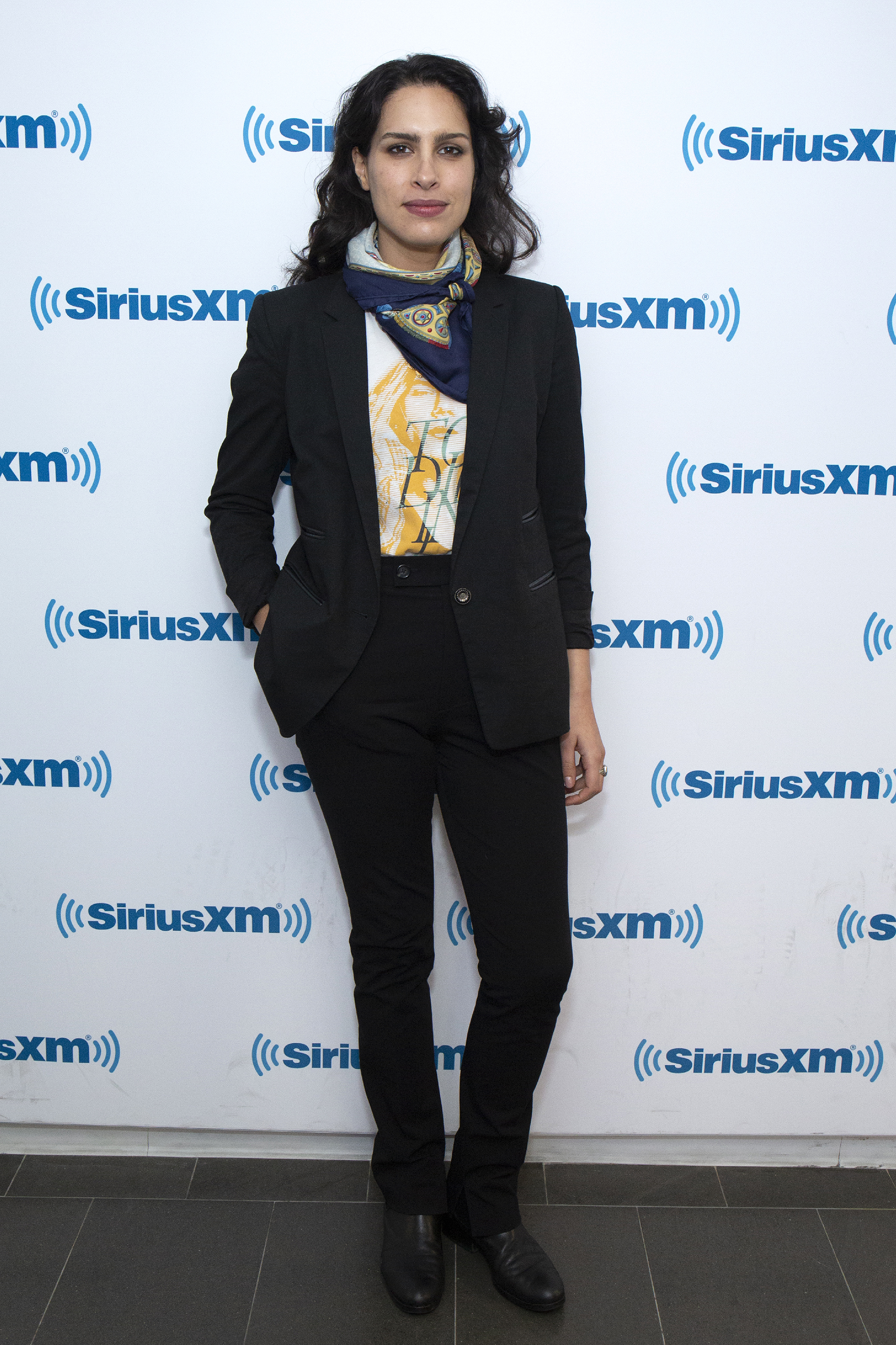 NEW YORK, NY - OCTOBER 30: Desiree Akhavan visits SiriusXM Studios on October 30, 2018 in New York City. (Photo by Santiago Felipe/Getty Images)