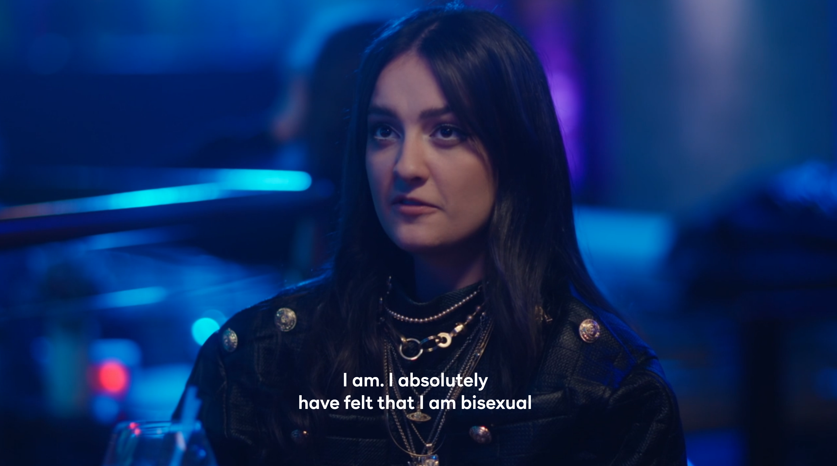 Victoria in Real Girlfriends in Paris says "I am, I absolutely have felt that I am bisexual"