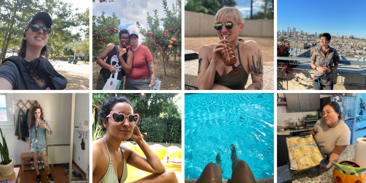 a collage oc casey's, sa'iyda's, laneia's tracy's, drew's, kayla's, carmen's, and em's insider photos