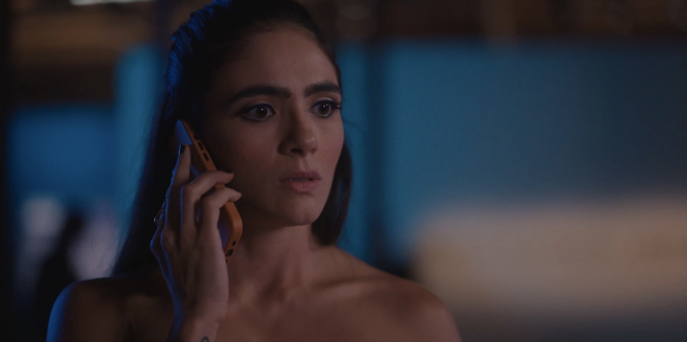 Dani on the phone
