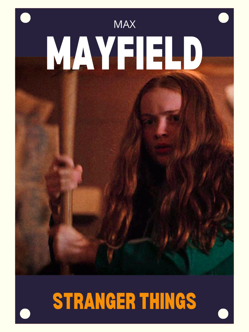 Max Mayfield, Stranger Things baseball card