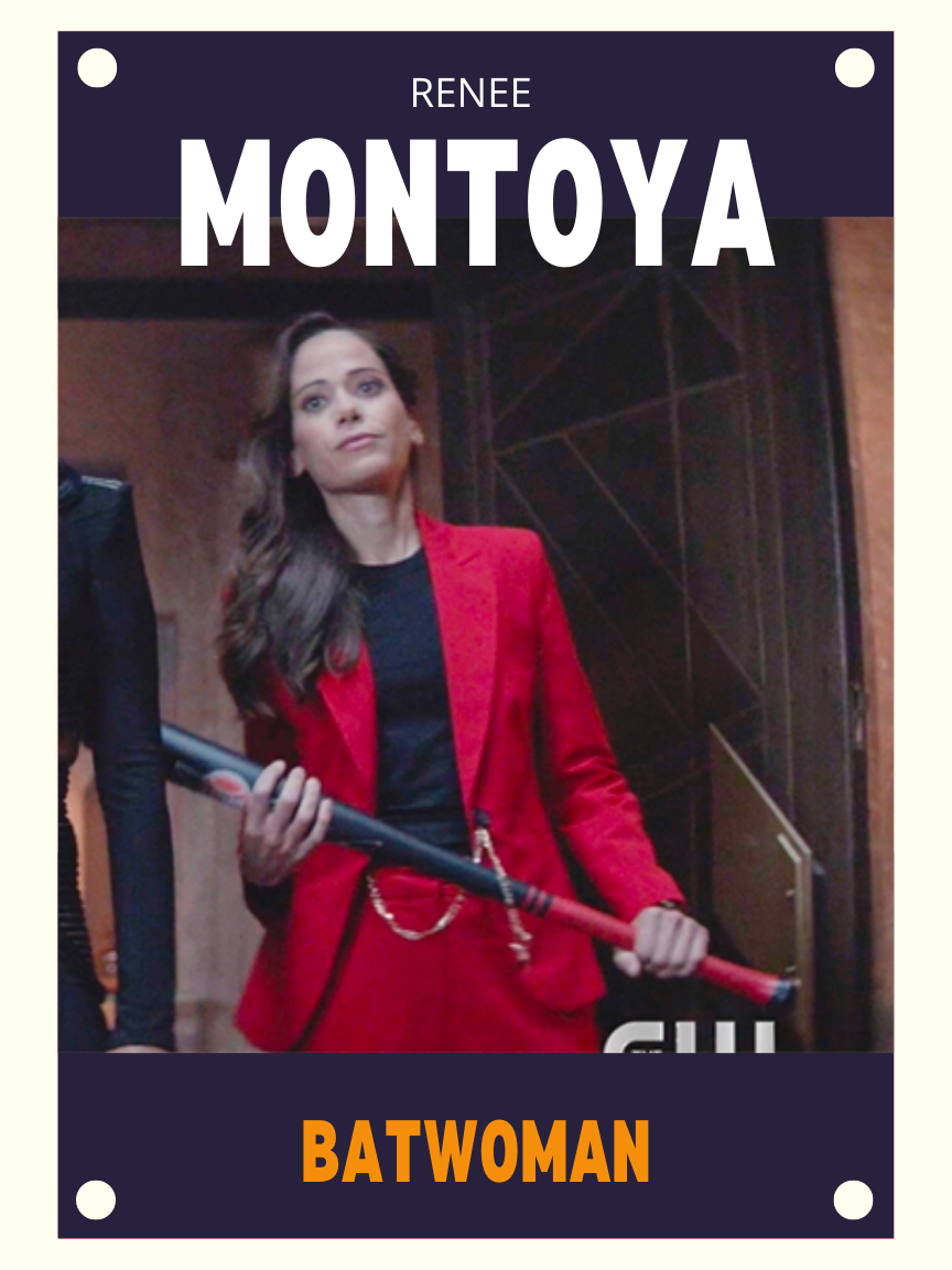 Renee Montoya, Batwoman baseball card