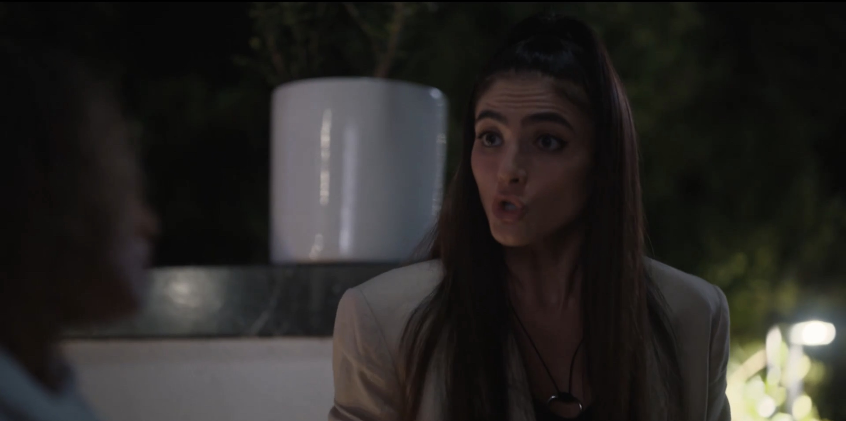Dani talking to Sophie firmly