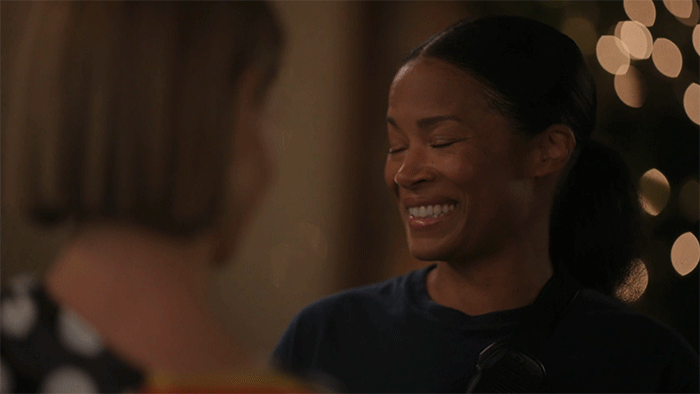 Tasha laughing gif