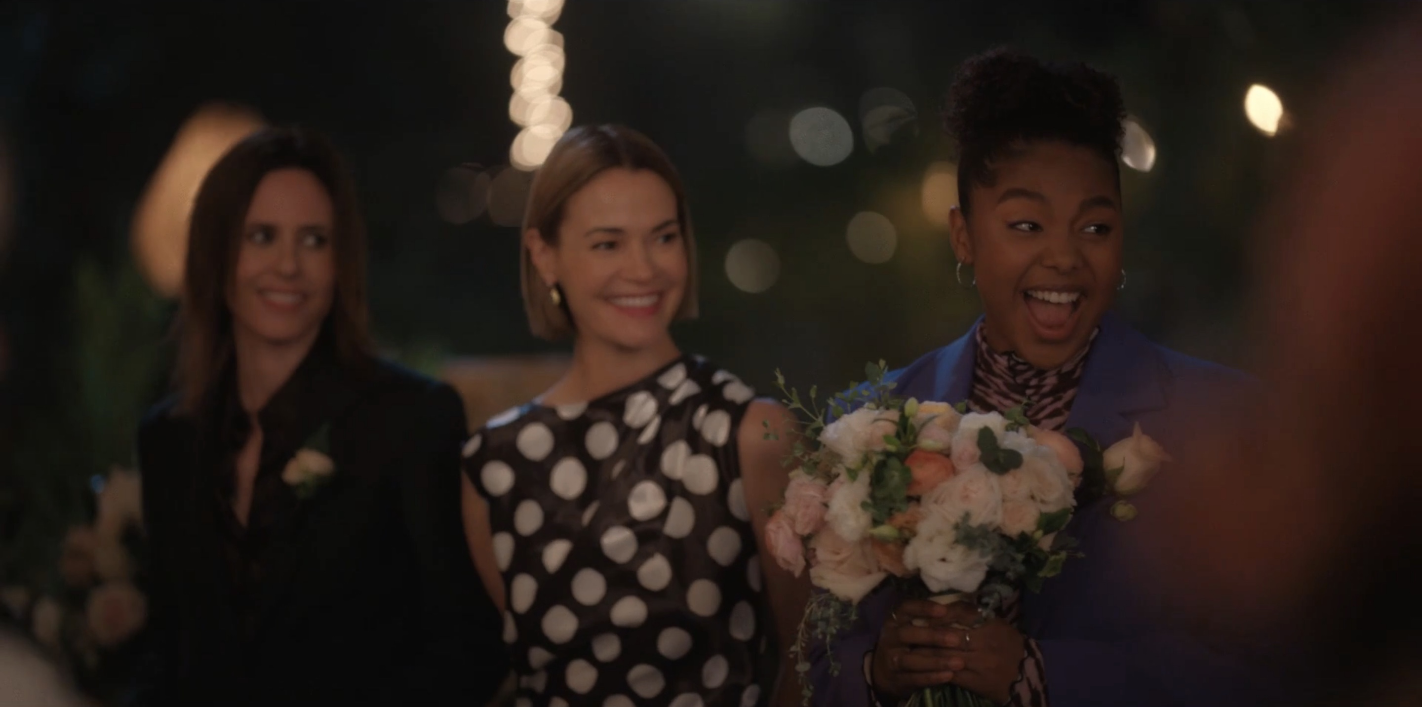 Shane and Alice and Angie excited