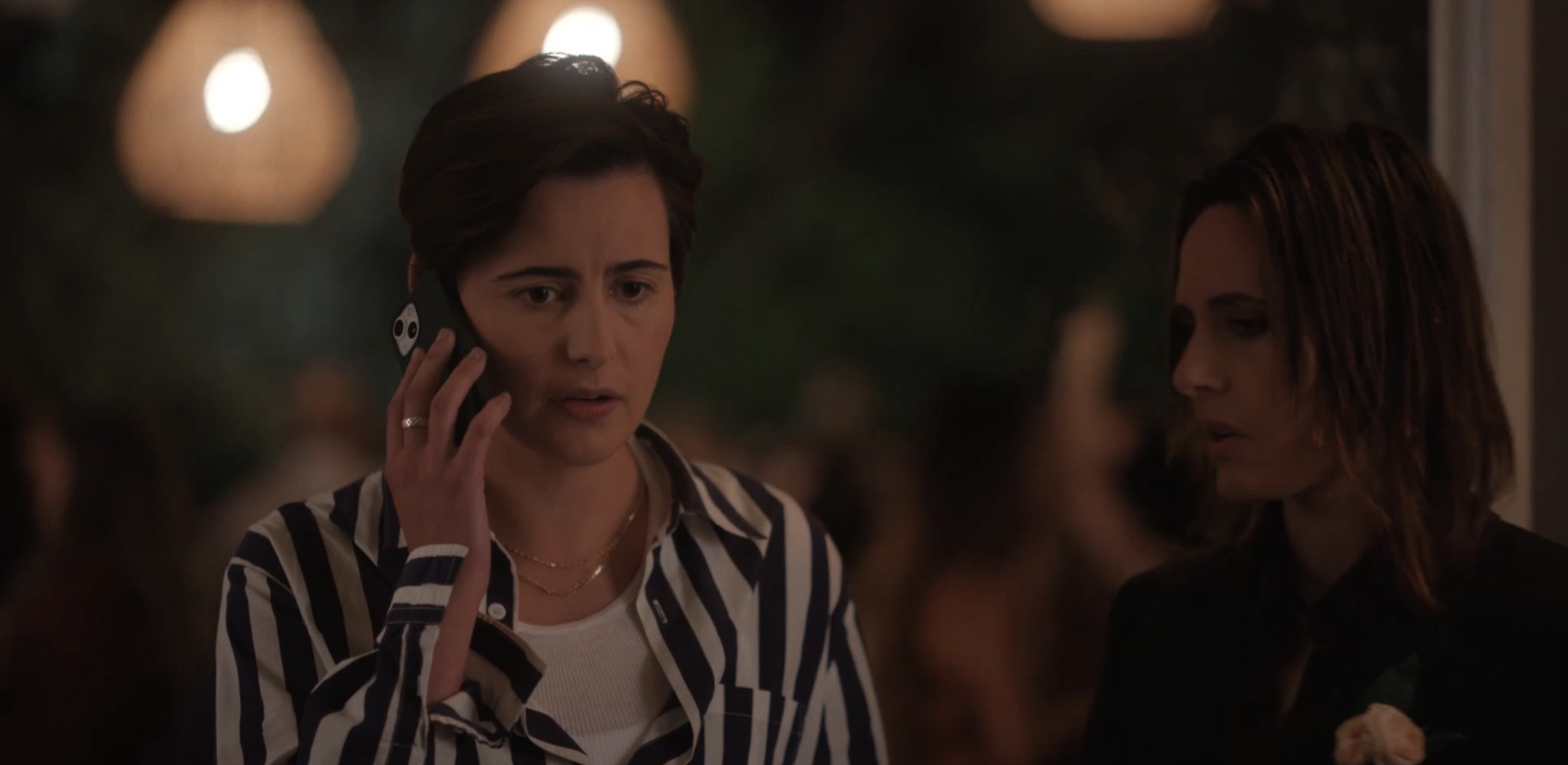 Finley on the phone with the LAPD