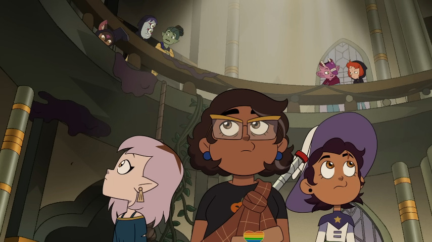 Amity, Camila, and Luz in Hexside