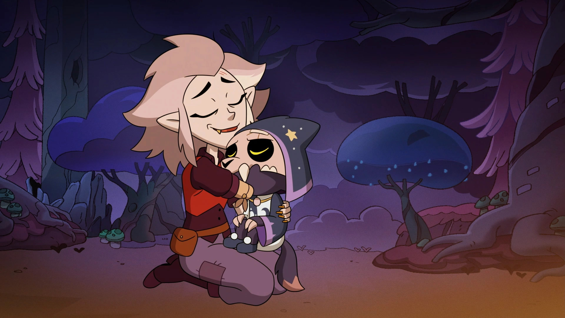 Eda hugs King