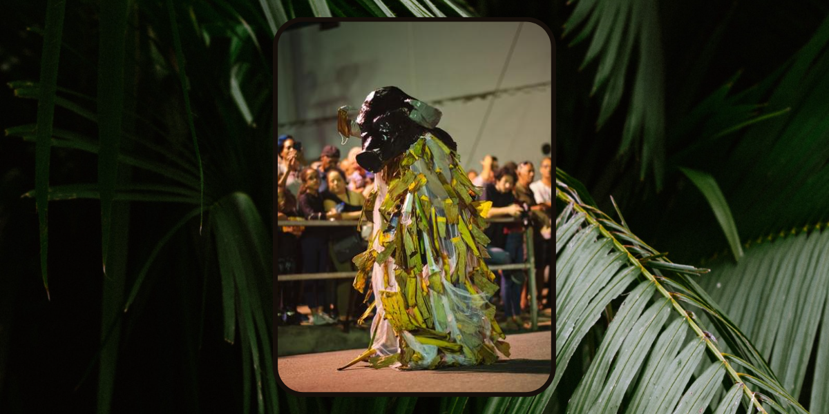 A "Cow Mas" costume created and worn by the writer during 2023 Carnival in Trinidad and Tobago. Trinbagonian Carnival.