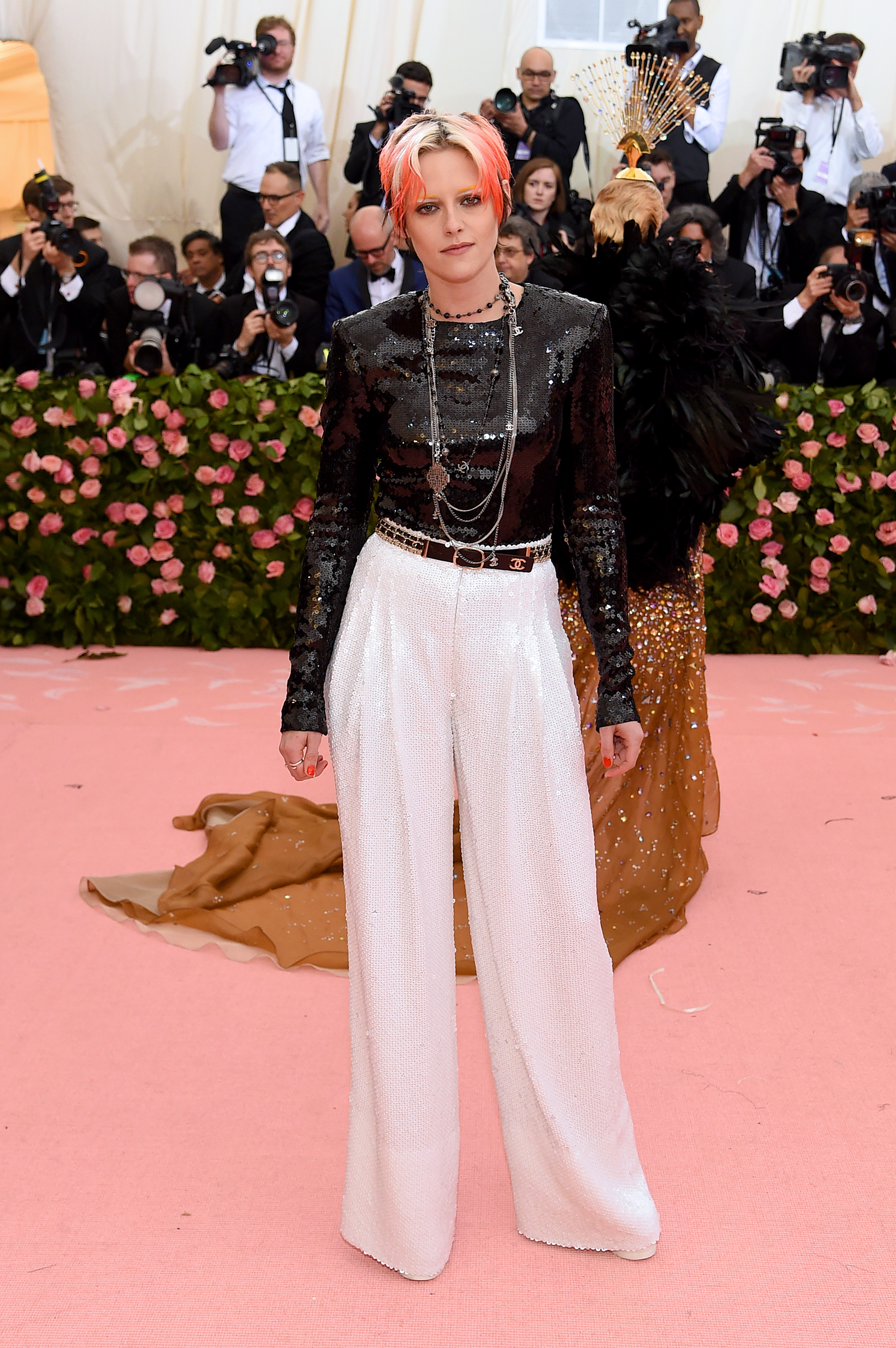 NEW YORK, NEW YORK - MAY 06: Kristen Stewart attends The 2019 Met Gala Celebrating Camp: Notes on Fashion at Metropolitan Museum of Art on May 06, 2019 in New York City. (Photo by Jamie McCarthy/Getty Images)