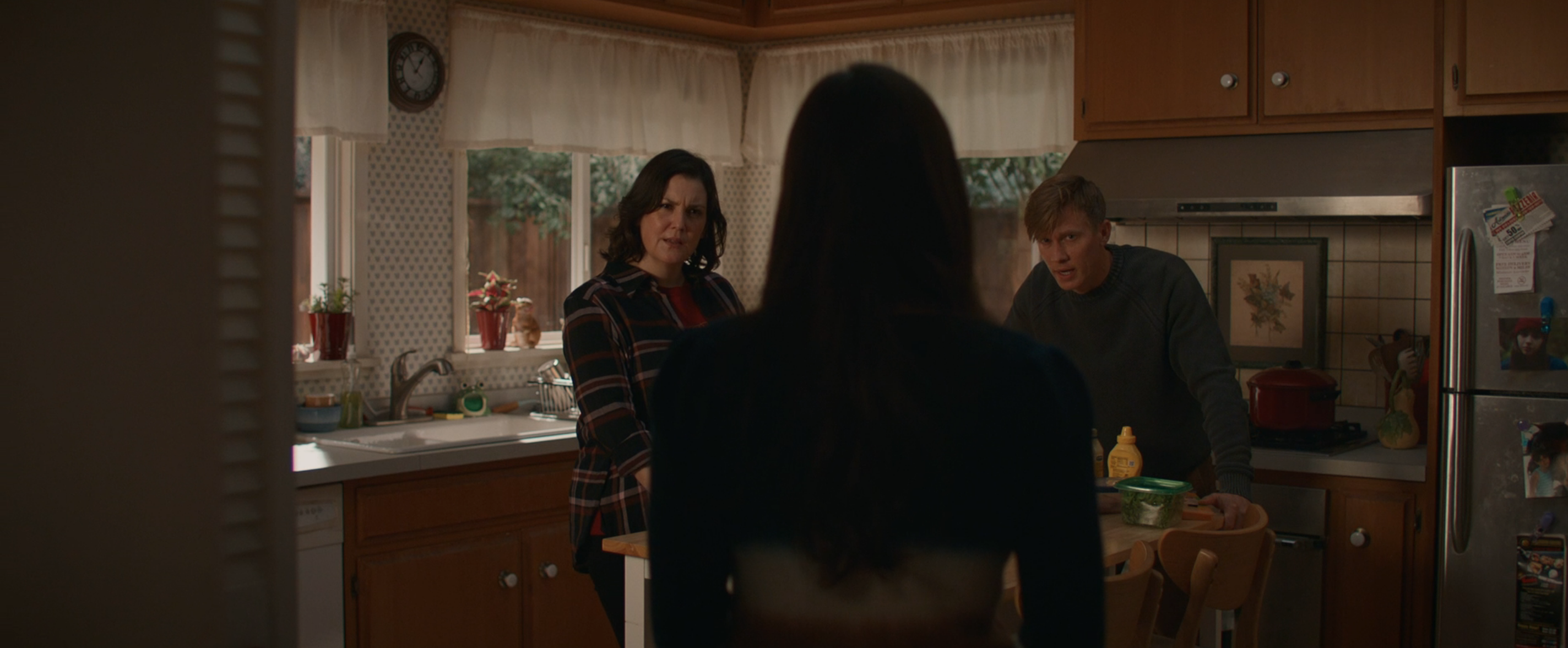 Shauna, Jeff, and Callie in Yellowjackets