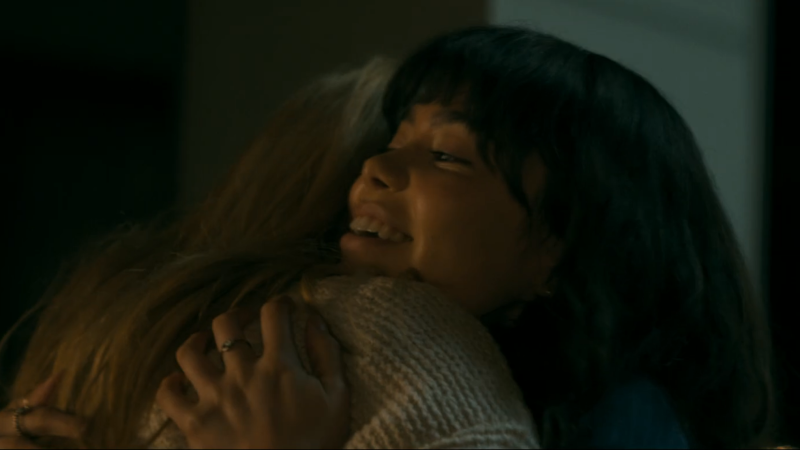 The Power: Auli'i as Jos hugs Toni Collette as Margot