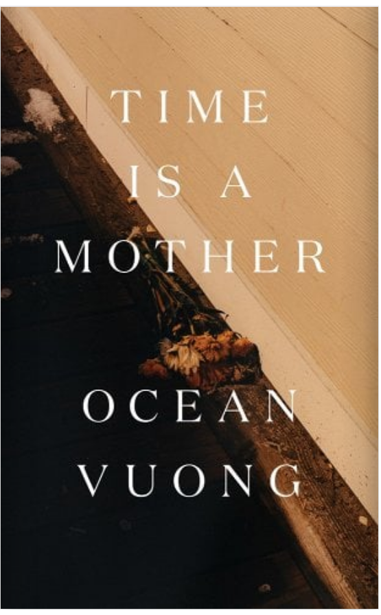 the cover of time is a mother which shows a dark plane, a light plane, and some dried flowers