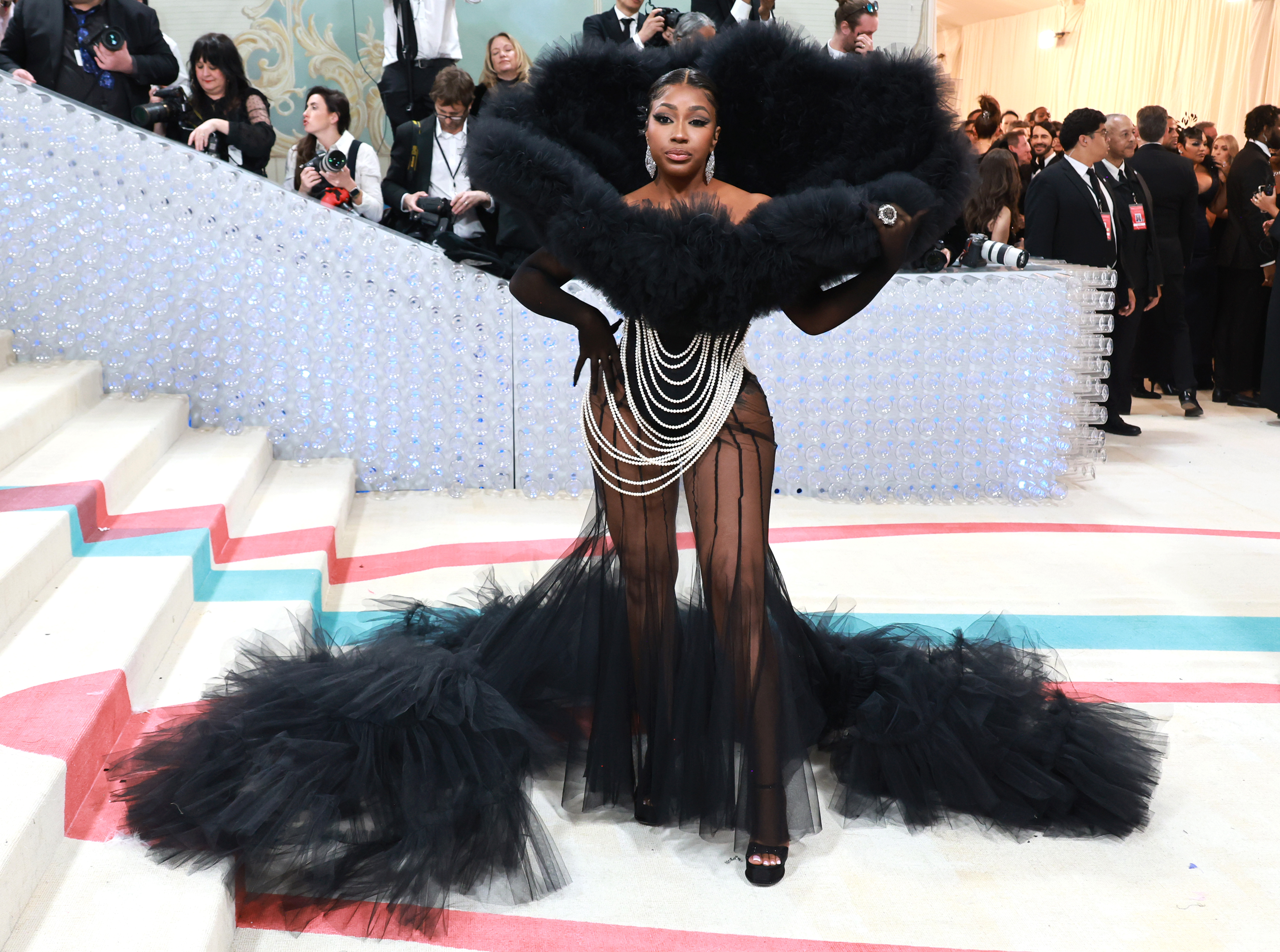 Yung Miami attends The 2023 Met Gala.