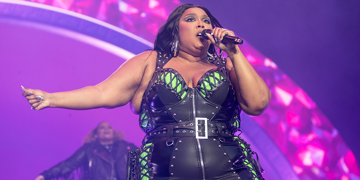 Lizzo performs during the 2023 BottleRock Napa Valley festival at Napa Valley Expo on May 27, 2023 in Napa, California.