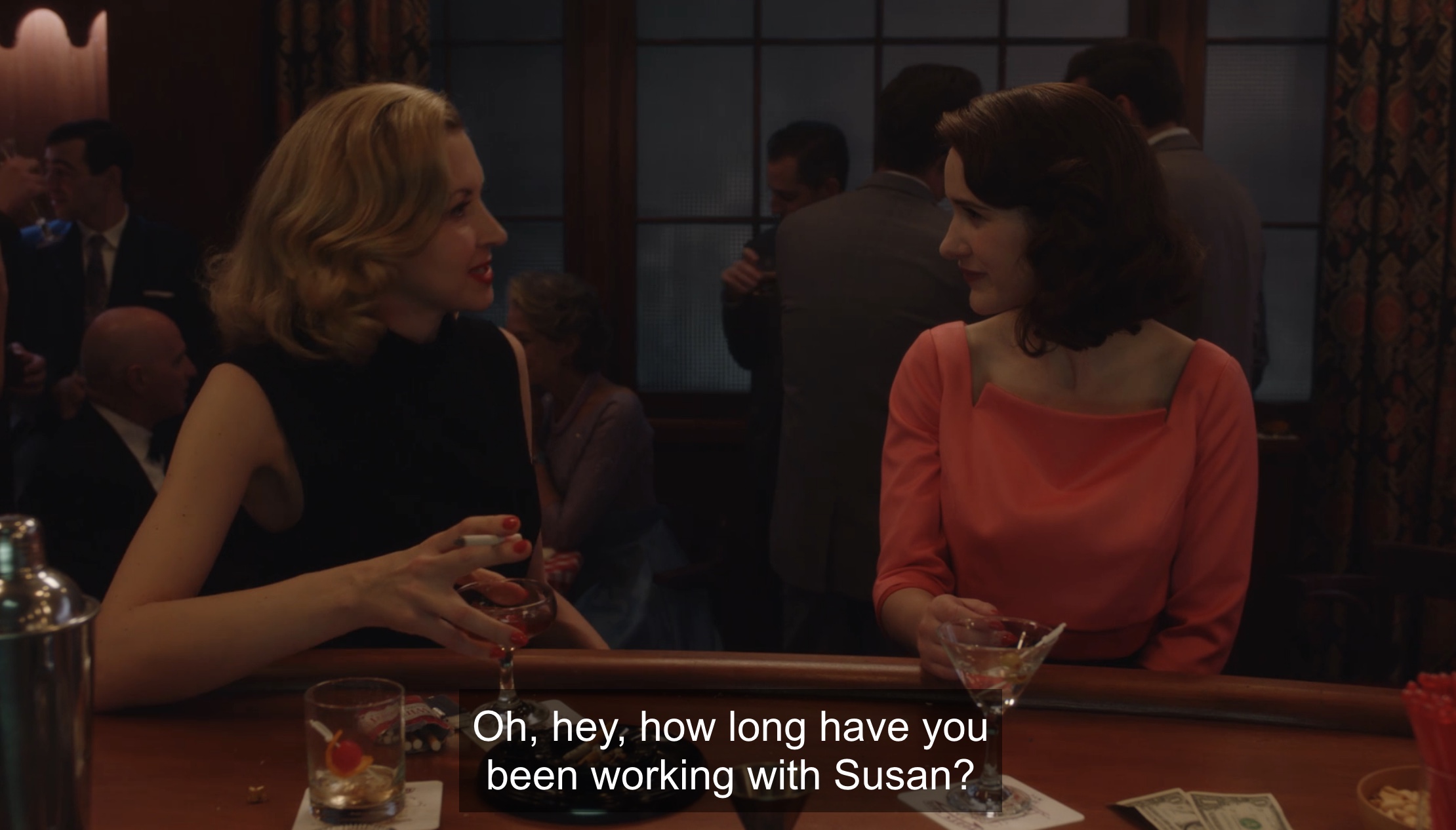 "Oh, hey, how long have you been working with Susan?"