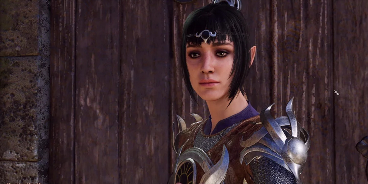 Potential companion and romance option Shadowheart from Baldur's Gate 3