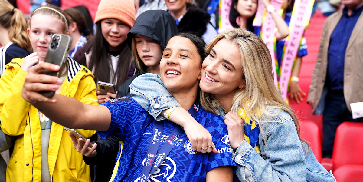 It’s Official: Exceptionally Cute Soccer Couple Sam Kerr and Kristie Mewis Are Engaged