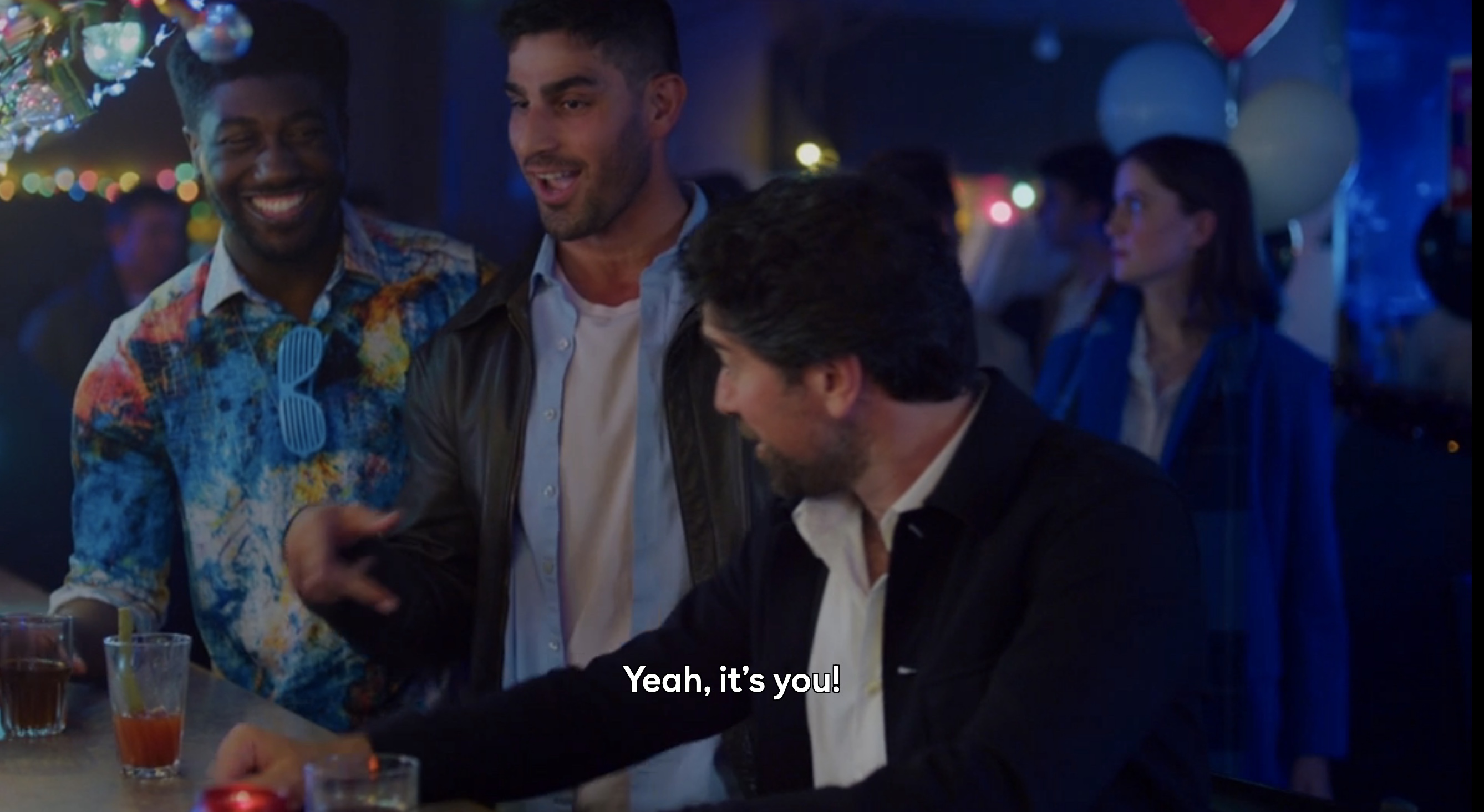 cool bros at the bar