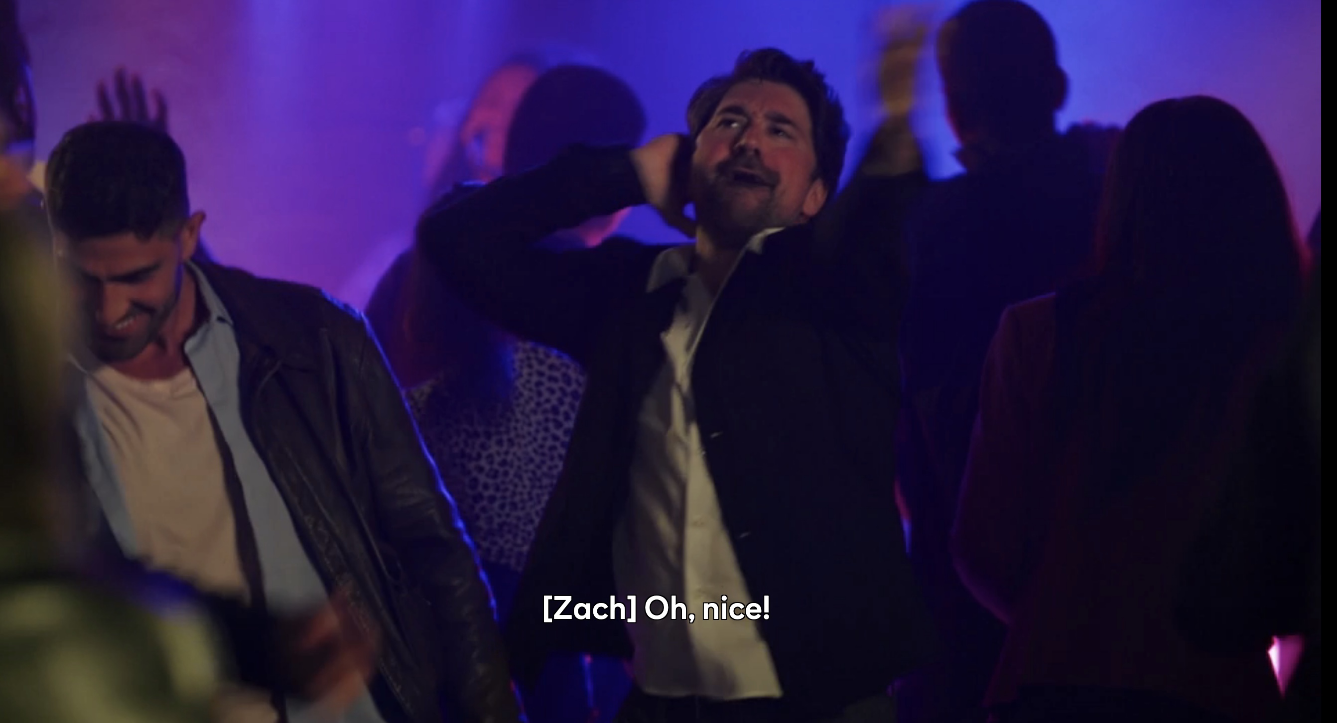 boyfriend dancing at the bar
