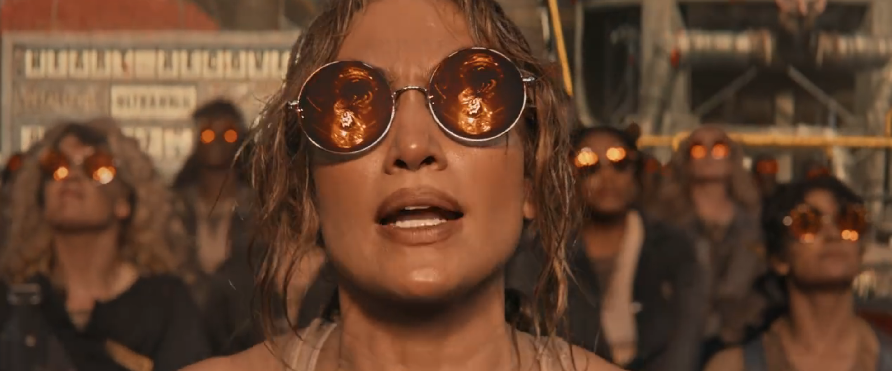 J.Lo in This Is Me...Now looking at a heart combusting in the heart factory