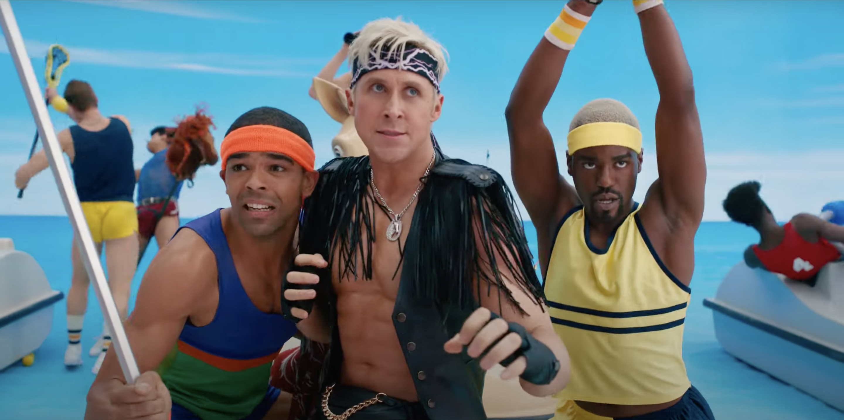 three kens in the barbie movie
